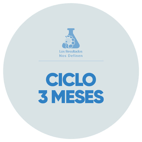 ciclo de 3 meses con 20% descuento